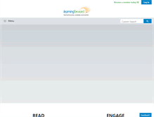 Tablet Screenshot of learningforward.org